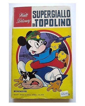 Classici Disney Seconda Serie n. 21 Supergiallo di Topolino - Anni '70