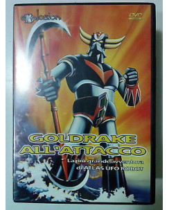 DVD Goldrake all'Attacco - Atlas Ufo Robot USATO ITA B17