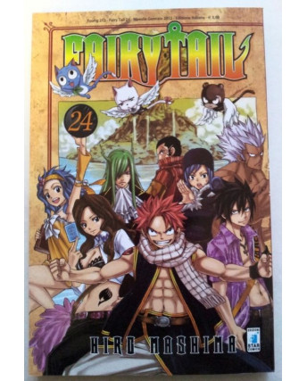 Fairy Tail 24 di Hiro MAshima ed.Star Comics