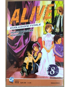 Alive: Evoluzione Finale n.8 di T. Kawashima, Adachitoka ed.GP*SCONTO 40%* NUOVO