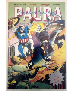 All American Comics n. 3 * Ghost Rider & Capitan America * ed. Comic Art