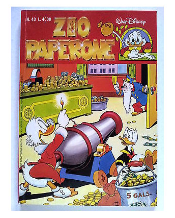 Zio Paperone n.  43 di Carl Barks ed. Walt Disney