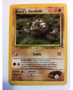 P0063 POKEMON - Brock's Geodude 38/132 * Gym Heroes - EN Uncommon
