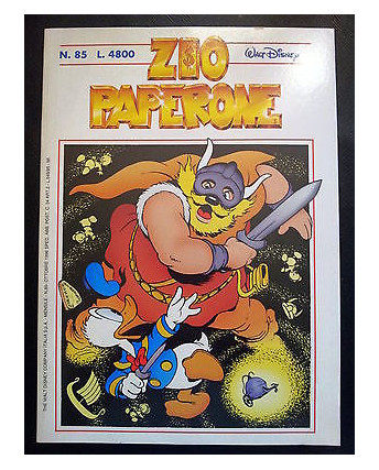 Zio Paperone n.  85 di Carl Barks ed. Walt Disney