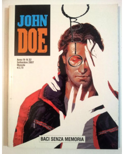 John Doe n.52 di Roberto Recchioni, Bartoli, Carnevale ed. Eura