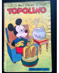 Topolino n. 166 - 10 luglio 1967 - ed. Mondadori