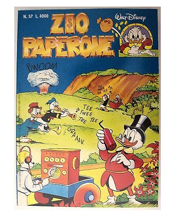 Zio Paperone N. 57 -  Ed. W.D.Company Italia - "Carl Barks"