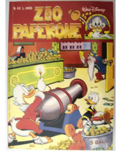 Zio Paperone N. 43 -  Ed. W.D.Company Italia - "Carl Barks"
