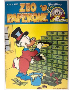 Zio Paperone N. 37 -  Ed. W.D.Company Italia - "Carl Barks"
