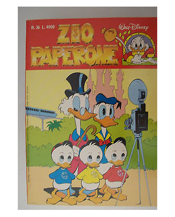 Zio Paperone N. 36 -  Ed. W.D.Company Italia - "Carl Barks"