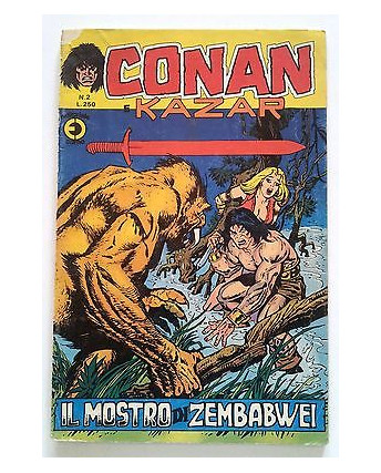 Conan e Kazar n. 2 * ed. Corno