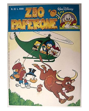 Zio Paperone N. 33 -  Ed. W.D.Company Italia - "Carl Barks"