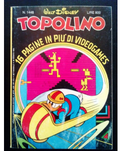 Topolino n.1448 - 28 agosto 1983 - ed. Mondadori