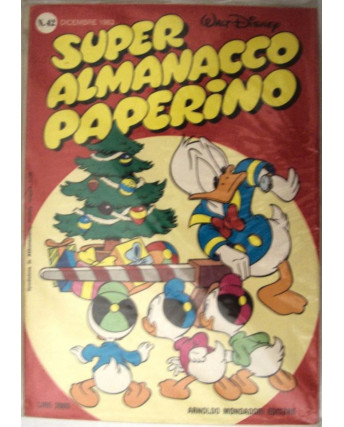 Super Almanacco Paperino N.42 Dicembre 1983 -  Ed. Mondadori