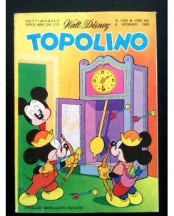 Topolino n.1258 - 6 gennaio 1980 - ed. Mondadori