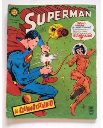 Albo Mondadori Superman n. 598 ed. Mondadori 1968