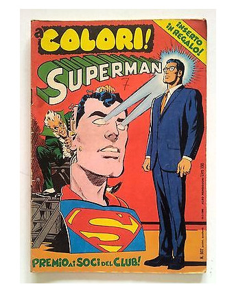 Albo Mondadori Superman n. 607 ed. Mondadori 1968