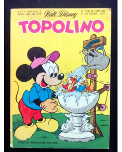 Topolino n.1140 - 2 ottobre 1977 - ed. Mondadori