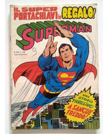 Albo Mondadori Superman n. 618 ed. Mondadori 1968