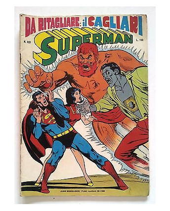 Albo Mondadori Superman n. 621 ed. Mondadori 1969