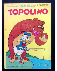 Topolino n.1134 - 21 agosto 1977 - ed. Mondadori