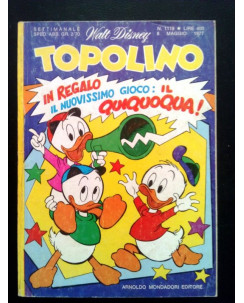 Topolino n.1119 8 maggio 1977  ed. Mondadori