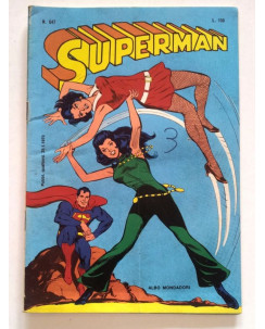 Albo Mondadori Superman n. 647 di resa ed. Mondadori 1970