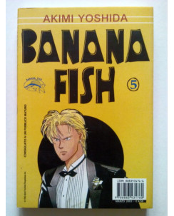 Banana Fish n. 5 di Akimi Yoshida * SCONTO 50% - Prima ed. Planet Manga
