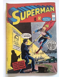 Superman Nuova Serie n.11 - a colori * ed. Williams 1972