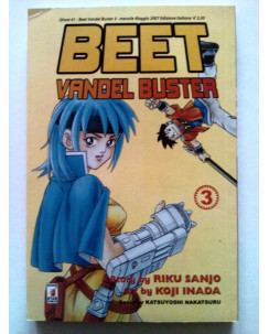 Beet Vandel Buster n. 3 di Sanjo, Inada * OFFERTA MANGA 1€! - ed. Star Comics