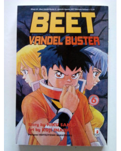 Beet Vandel Buster n. 6 di Sanjo, Inada * OFFERTA MANGA 1€! - ed. Star Comics