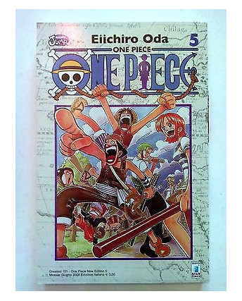 One Piece New Edition   5 di Eiichiro Oda NUOVO ed. Star Comics