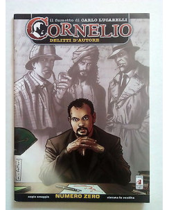 Cornelio - Delitti d'Autore n. 0 ZERO di C. Lucarelli ed. Star Comics