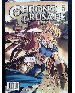 Chrono Crusade n. 5 di Daisuke Moriyama - NUOVO! -25%! - ed. Planet Manga