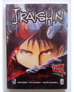 Jiraishin n. 5 di Tsutomu Takahashi - Skyhigh, Sidooh * -50% 1a ed. Star Comics