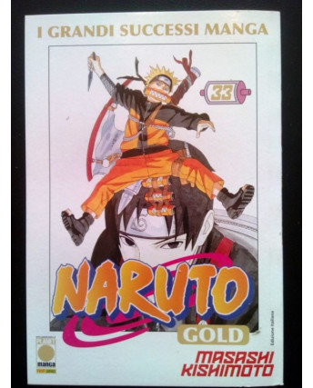 Naruto Gold n. 33 di Masashi Kishimoto - NUOVO! -40%! - ed. Panini Comics