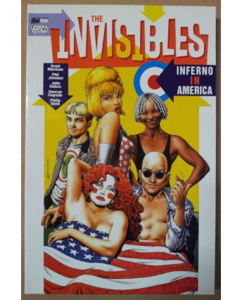 Invisibles inferno in America di Grant Morrison ed.Magic Press NEW sconto 50%