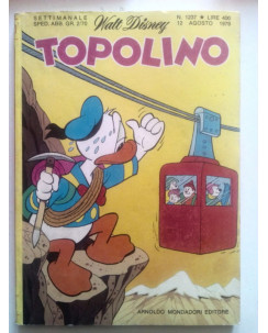 Topolino n.1237 12 agosto 1979 Walt Disney Mondadori
