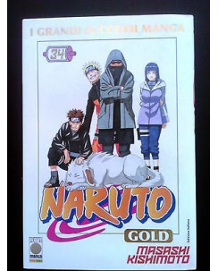Naruto Gold Deluxe n. 34 di Masashi Kishimoto - NUOVO! -40%! - ed. Panini Comics
