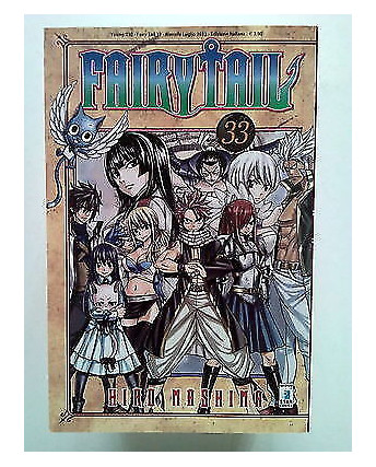 Fairy Tail 33 di Hiro MAshima ed.Star Comics