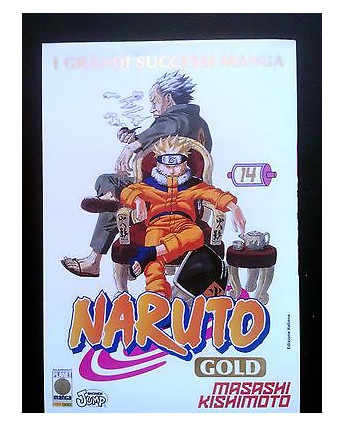 Naruto Gold Deluxe n. 14 di Masashi Kishimoto - NUOVO! -40%! - ed. Panini Comics