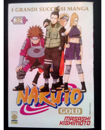 Naruto Gold n. 32 di Masashi Kishimoto - NUOVO! -40%! - ed. Panini Comics