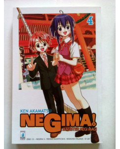 NeGima! Magister Negi Magi di Ken Akamatsu N. 4  -10% - ed. Star Comics