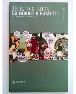 J.R.R. Tolkien: Lo Hobbit A Fumetti ill. di D. Wenzel * RARO!!! - ed. Bompiani