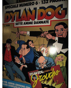 Dylan Dog speciale n. 6 sette anime dannate con allegato ed.Bonelli