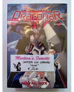 Metal Armor Dragonar Metal Box 1 e 2 - Serie Completa - 8 DVD NUOVI BLISTERATI