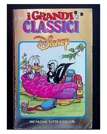 I Grandi Classici Disney n. 52 - 1988 ed. Walt Disney Company Italia
