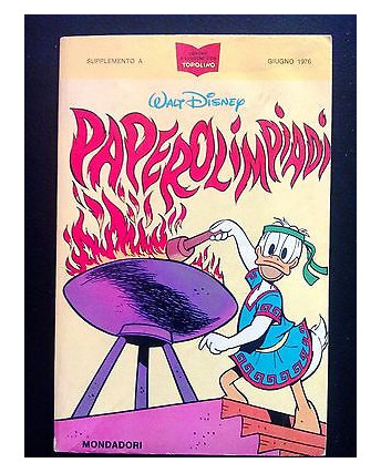 Classici Disney Prima Serie n. 68 PAPEROLIMPIADI - 1976 * con bollino punti!