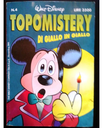TOPOMISTERY n. 4 - Di Giallo In Giallo - Walt Disney Company Italia