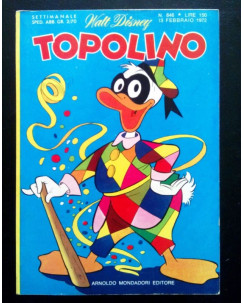Topolino n. 846 - 13 febbraio 1972 - ed. Mondadori